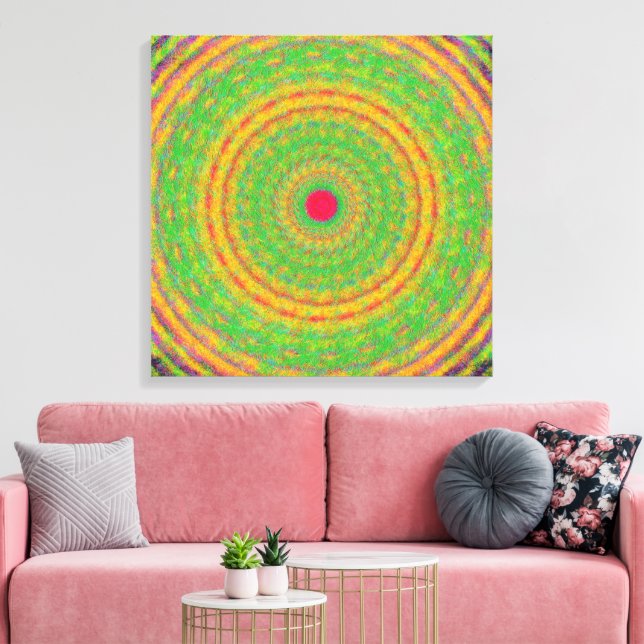 Arte de Mandala de Mecánica Cuántica  (Insitu (Sala de estar))