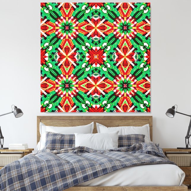 Arte de Mandala de Sueño Caleidoscópico (Insitu(Dormitorio))