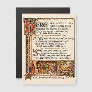 Arte de Manuscrito Iluminado de la Canción Antigua