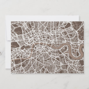 Arte de mapas callejeros de Londres