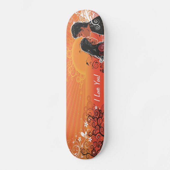 Arte de Mariposa 13 Skateboard (Anverso)