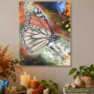 Arte de Mariposa Abstracta de Cumpleaños PV02