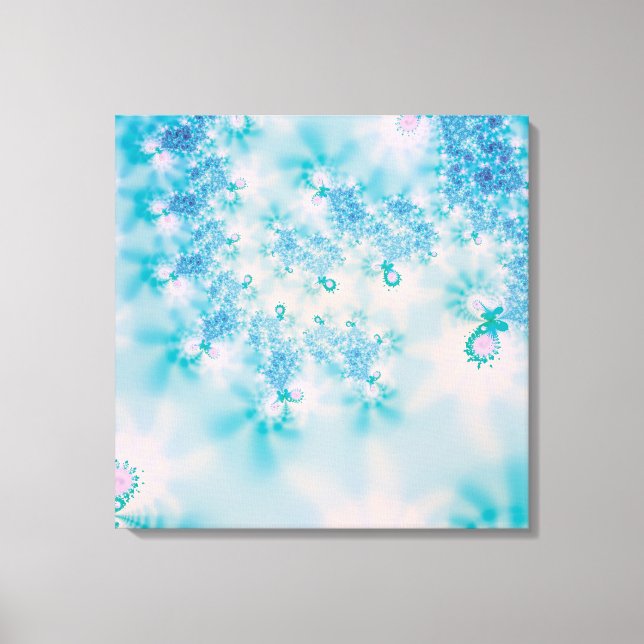 Arte de mariposa de meditación azul tranquila (Anverso)