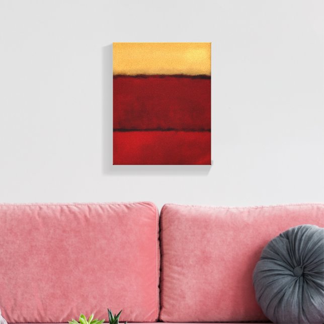 Arte de Mark Rothko en estilo digital 2 (Insitu (Sala de estar))