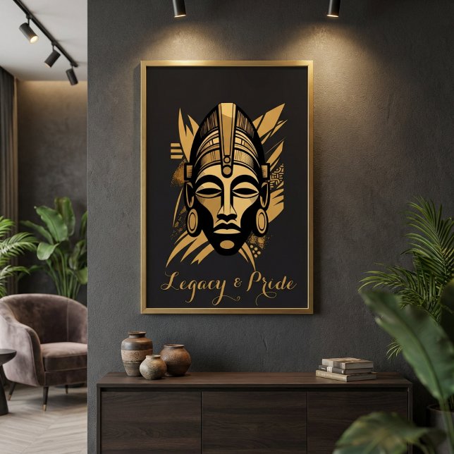 Arte de Máscaras Africanas Legado y Orgullo - Hist (Subido por el creador)