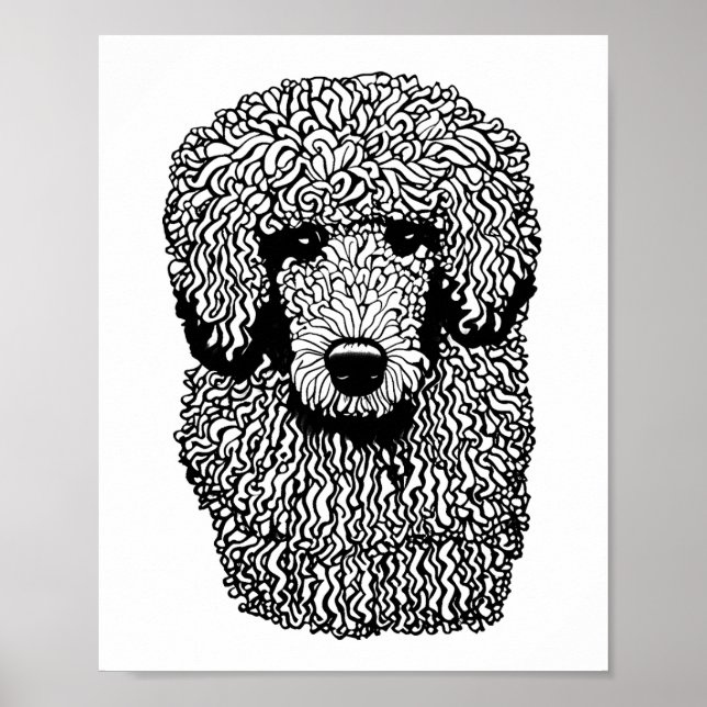 Arte de Mascotas de Animales de Cabeza de Perro de (Frente)