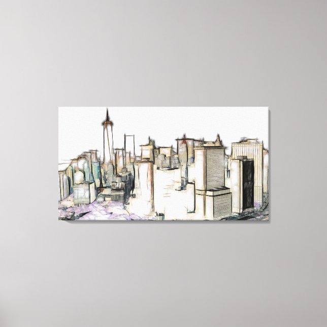 Arte de medios mixtos de Nueva York (Anverso)