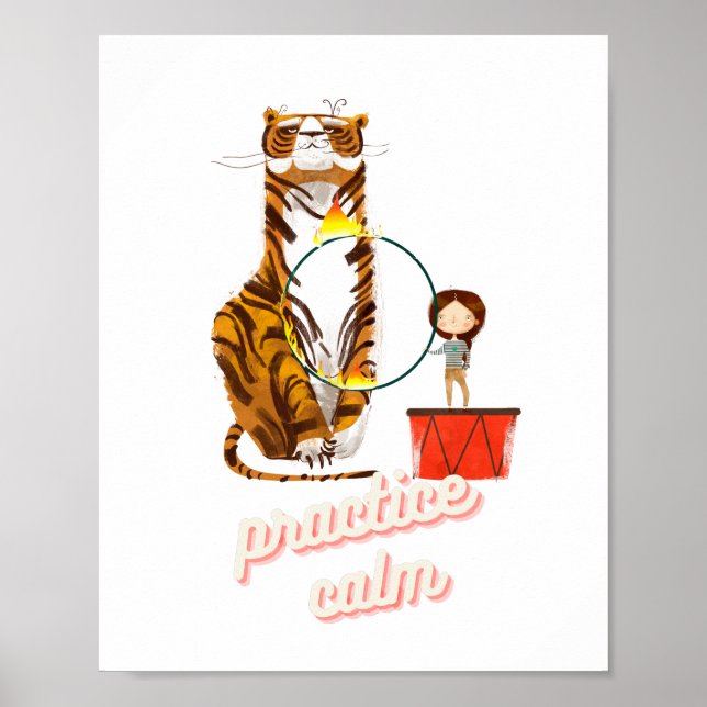 Arte de meditación infantil (Frente)