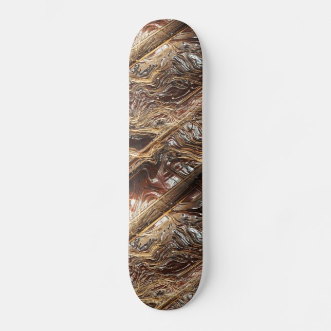 Arte de Metal de Ciencia Ficción 2-2 Skateboard (Anverso)