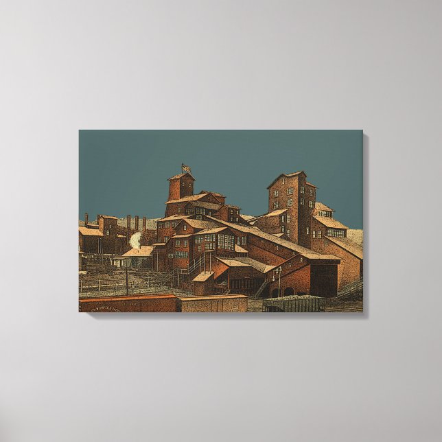 Arte de minería de carbón de carbón de antracita d (Anverso)