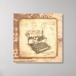 Arte de moda antiguo vintage, regalo de autor/escr