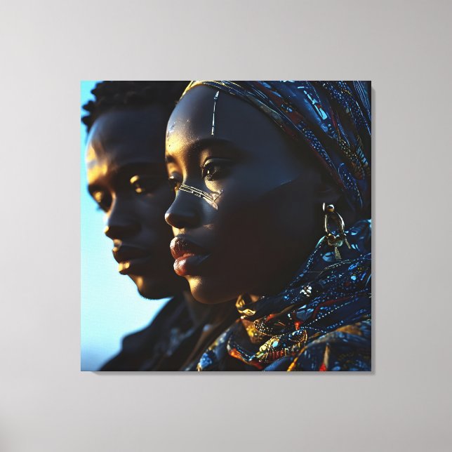 Arte de moda de África (Anverso)