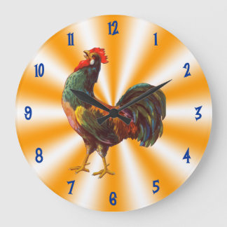 Arte de moda en el reloj de la cocina blanca Naran