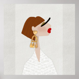 Arte de Moda Glamuroso Fabuloso