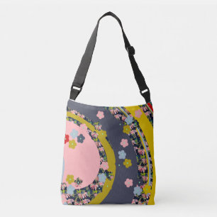 Arte de Monjii Bolsa floral