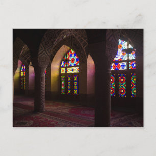 Arte de mosaico postal en Persepolis, Irán