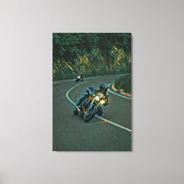 arte de motocicleta vintage (Anverso)
