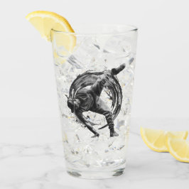 Arte de movimiento monocromo de estilo urbano de B