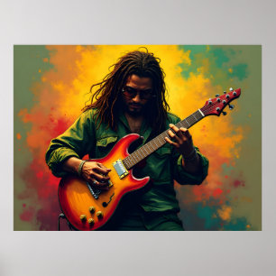 arte de música reggae