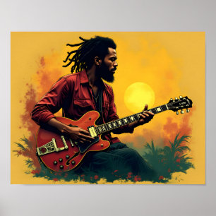 arte de música reggae