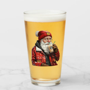 Arte de Navidades de café helado de Guay Santa