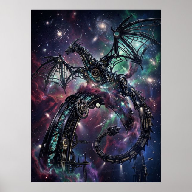 Arte de Nebulosa Mecánica de Obsidiana (Frente)