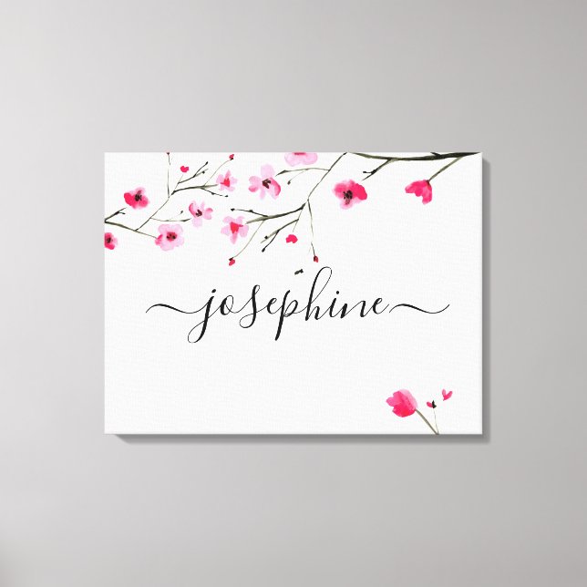 Arte de nombre de guardería de bebé personalizado  (Anverso)