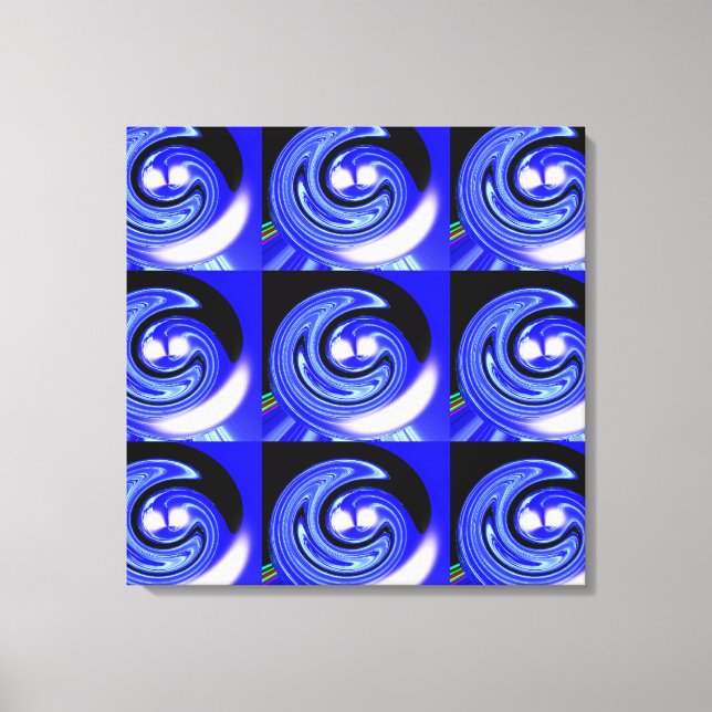 Arte de nueve ondas cósmicas (Anverso)