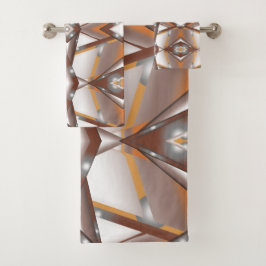 Arte de Ombre de tono de tierra concéntrico con bo