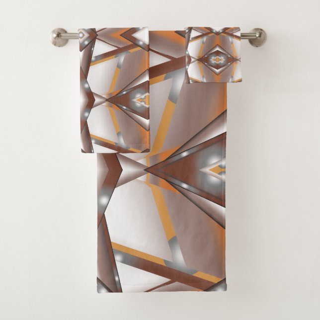 Arte de Ombre de tono de tierra concéntrico con bo (In situ)