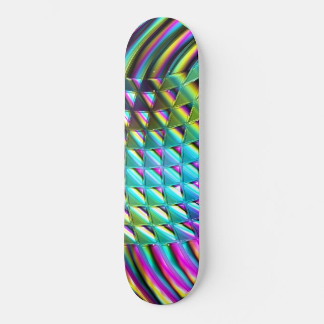 Arte de Onda Cromática 1A Skateboard (Anverso)