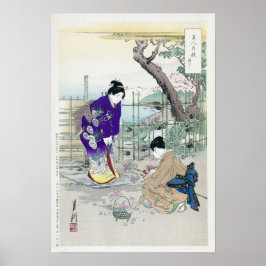 Arte de organización de flores japonesas (1896)