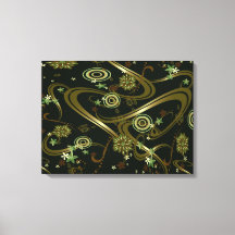 Arte de oro psicodélico
