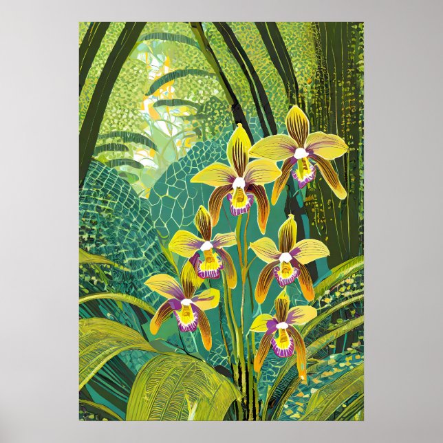 Arte de Orquídea V03 (Frente)