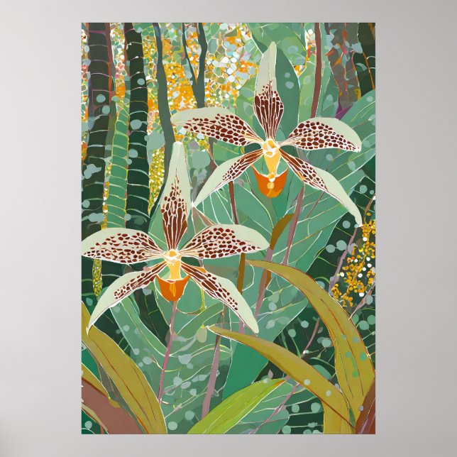 Arte de Orquídea V12 (Frente)