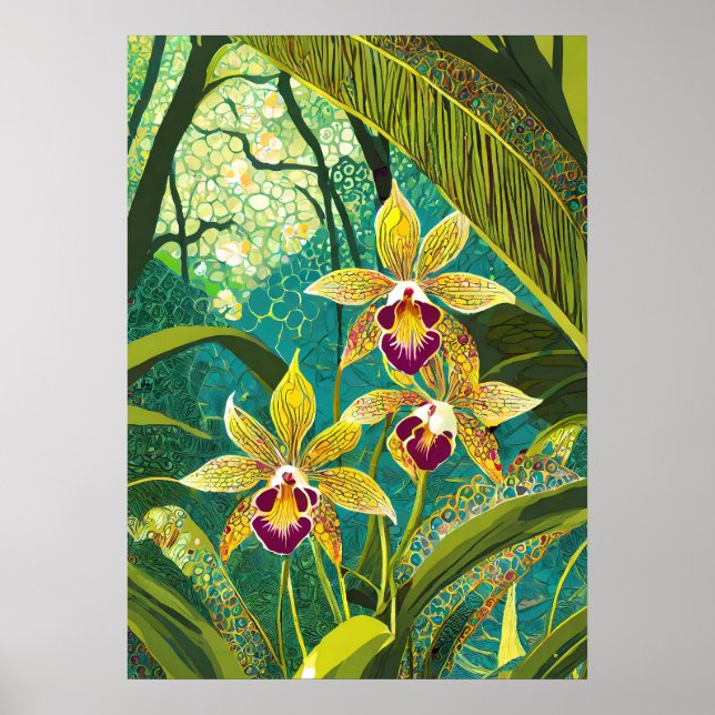 Arte de Orquídea V28 (Frente)