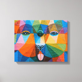 Arte de oso urbano Arte urbano Mural del oso mural