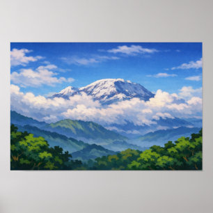Arte de paisaje fotográfico editado