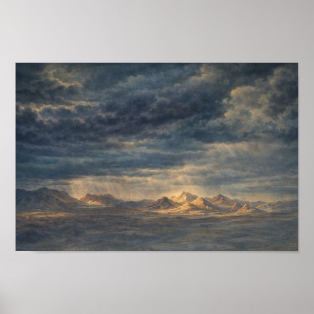 Arte de paisaje fotográfico editado (Frente)