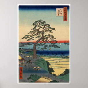 Arte de paisaje japonés Utagawa Hiroshige Print