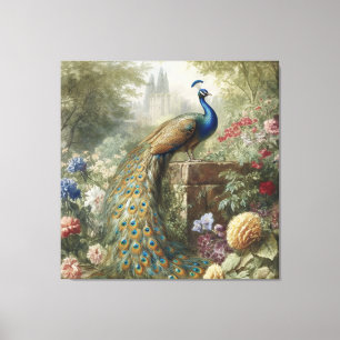 Arte de paisaje romántico de Manor Peacock pastora