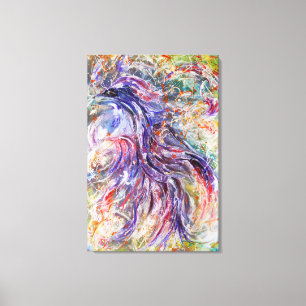 Arte de pájaro abstracto foenix