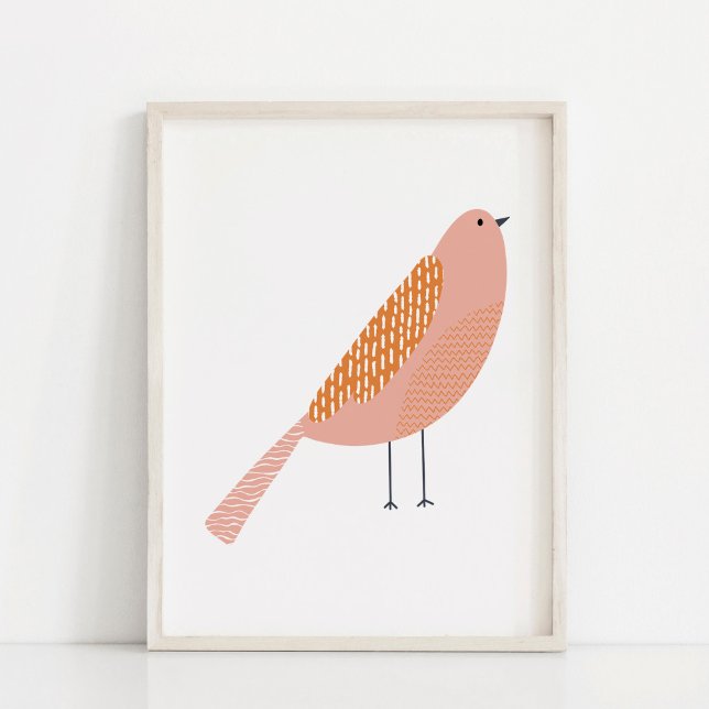 Arte de pájaro moderno y minimalista (Subido por el creador)
