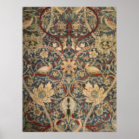 Arte de pájaros vintage de William Morris Bullersw