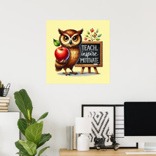 Arte de palabras Cute Teach Love Inspire Profesore
