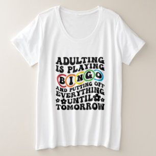 Arte de palabras de Bingo divertido 