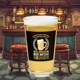 arte de palabras de cerveza divertida