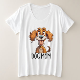 Arte de palabras de mamá, perro lindo