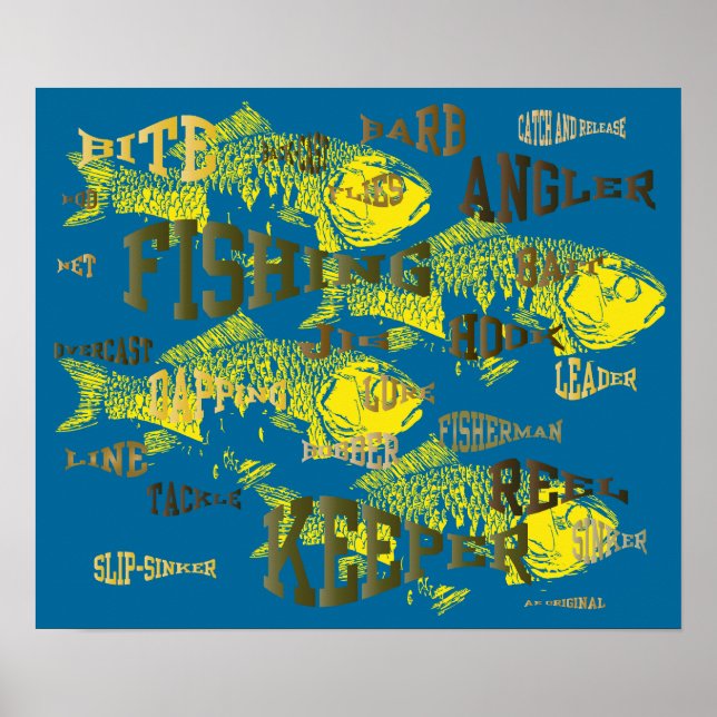 arte de palabras de pesca (Frente)