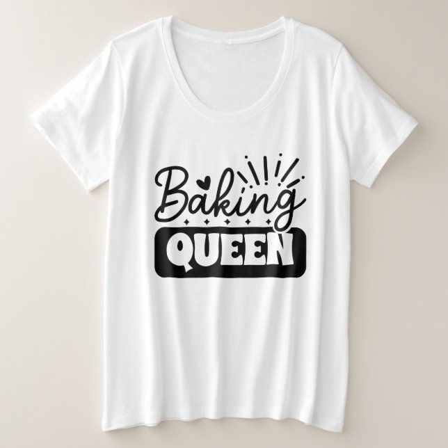 Arte de palabras de reina de la cocina (Anverso del diseño)